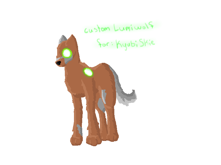 custom Lumiwolf (for kyubiskie)