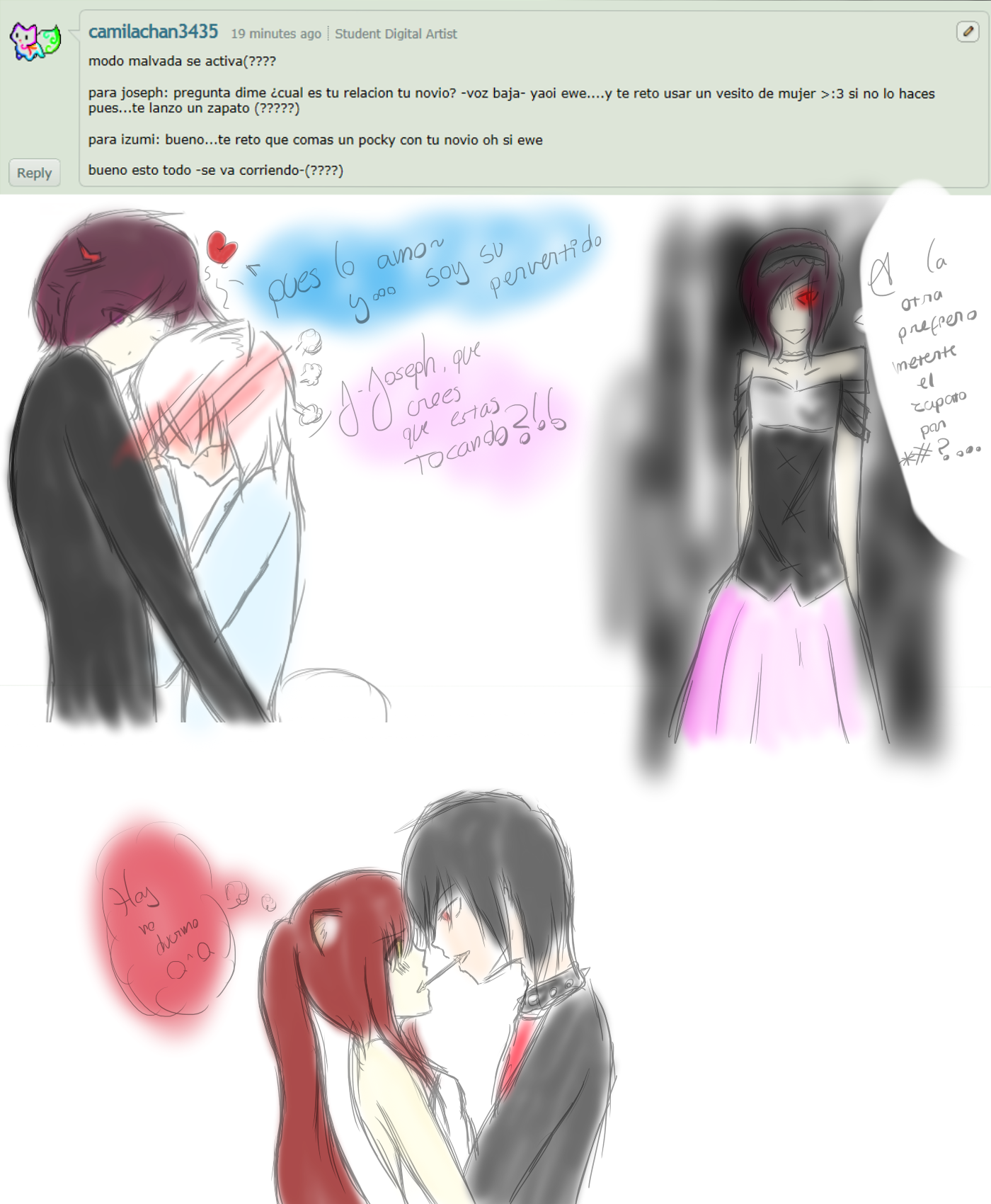 Ask 1 ~ by littlerin16 on DeviantArt