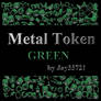 Metal Token Icons - Green