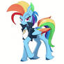 rainbow Dash Always Dresses In Style SPEEDPAINT