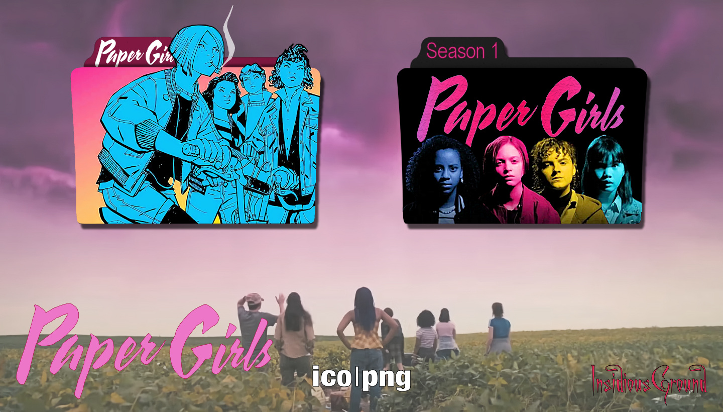 Paper Girls (2022) - Folder icon by InsidiousGround on DeviantArt