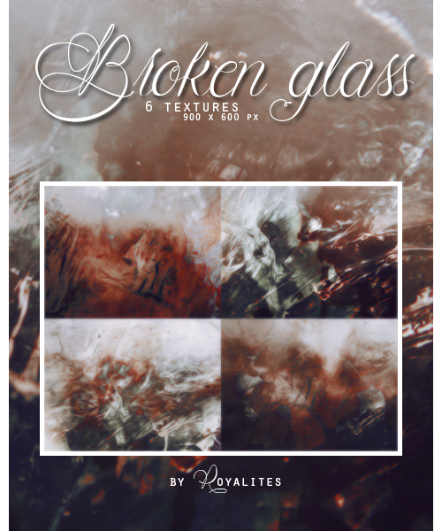 broken glass: texture pack