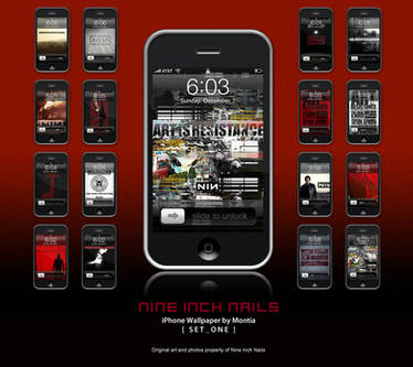 NIN iPhone Wallpapers set 1
