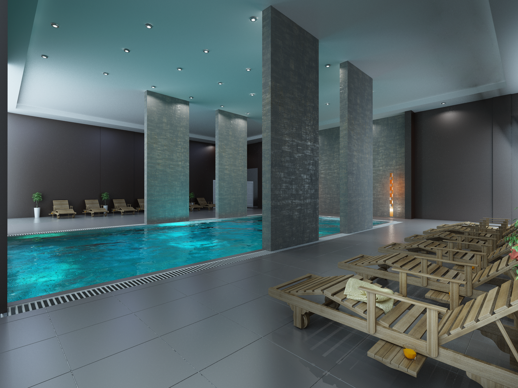interior pool scene by generation6 on DeviantArt