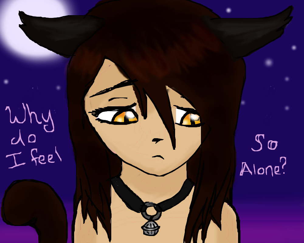 So Alone by ShadowgirlJynnxe on DeviantArt