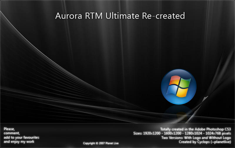 Aurora RTM Ultimate Re-created