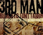 Font '3rd Man' by bumbayo