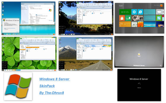 windows 8 Server Skin Pack 2.0 X86