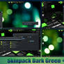 Dark Green + Blue Skinpack For Win7/8/8.1