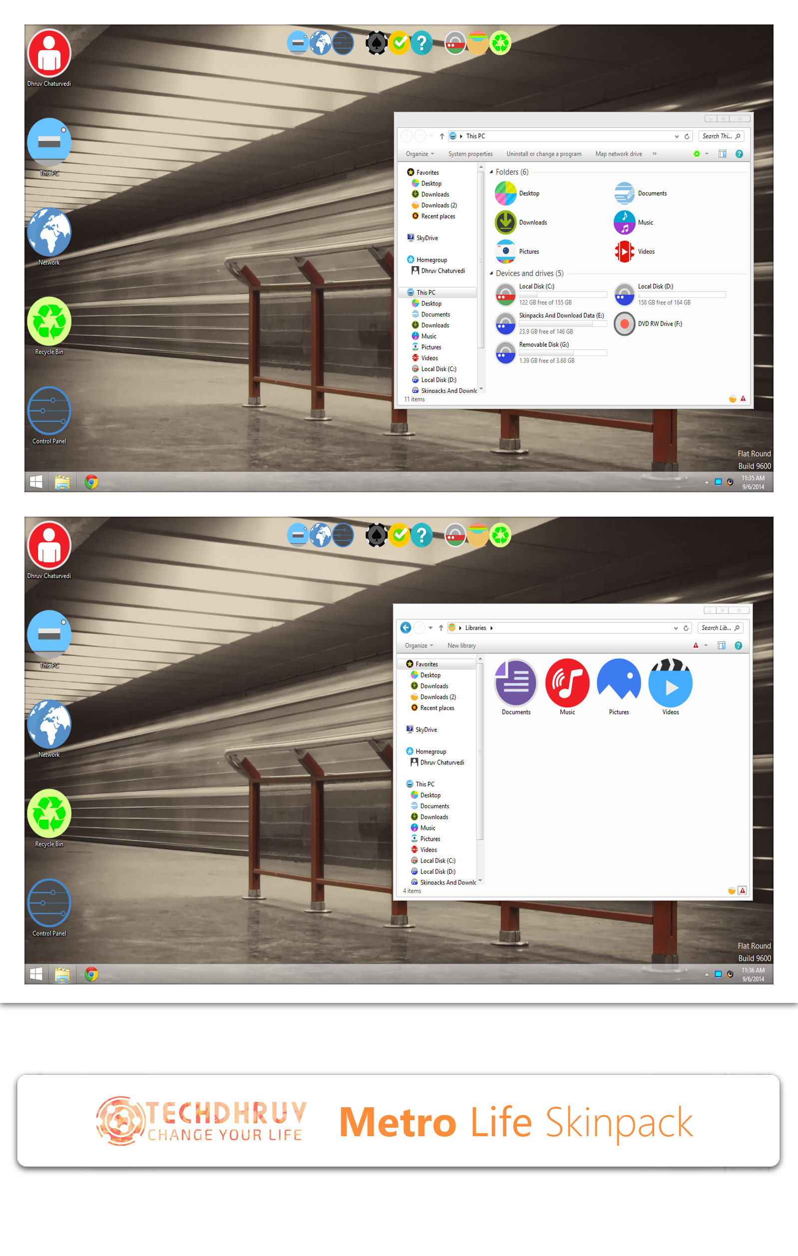 Metro Life Skinpack