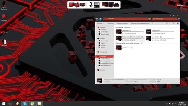 Amd ATI SkinPack For Win 7/8.1 download working