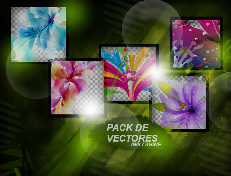 Pack de vectores by Iwillshine on DeviantArt