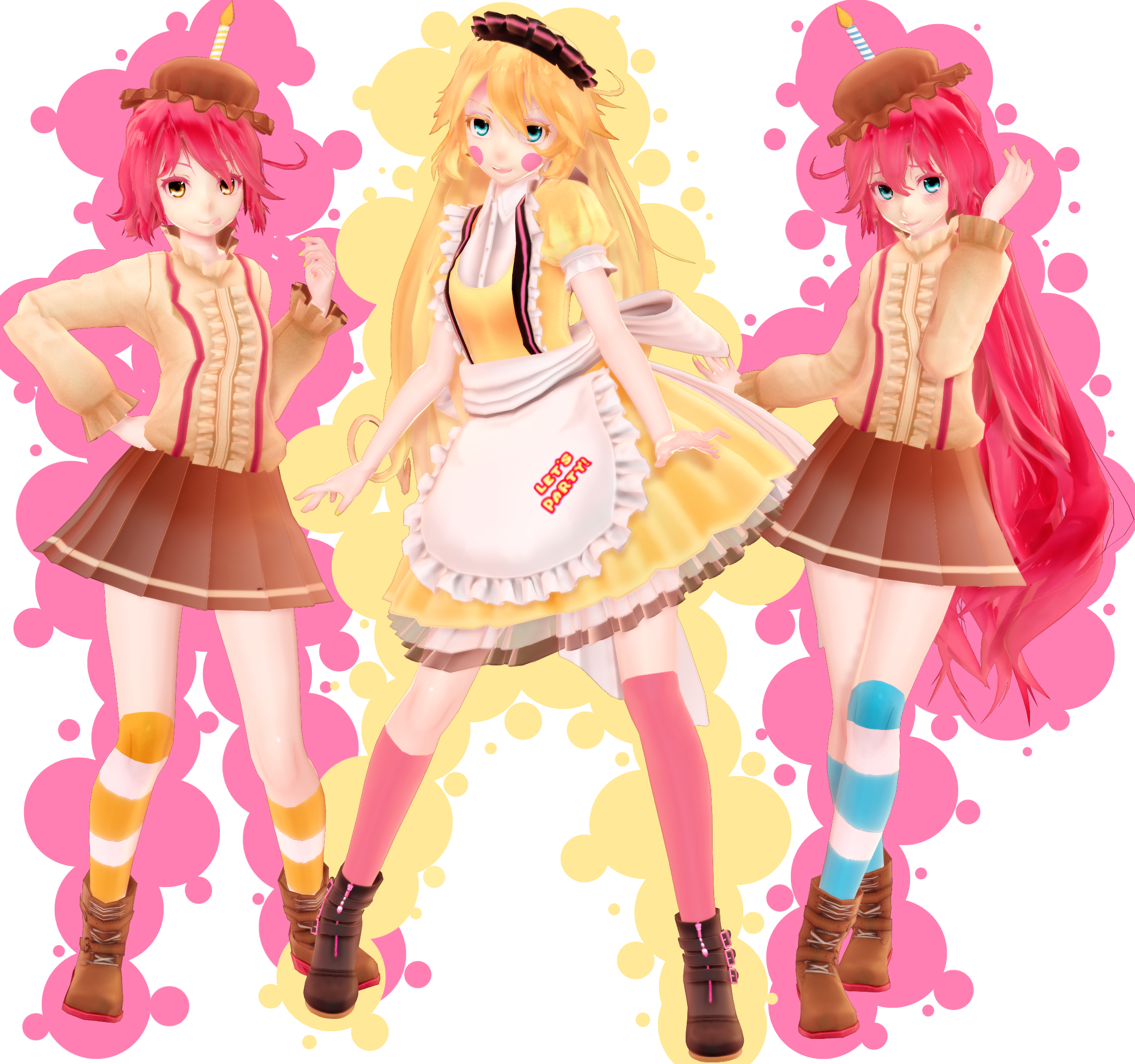 Triplets + DL by Darkivralii666 on DeviantArt