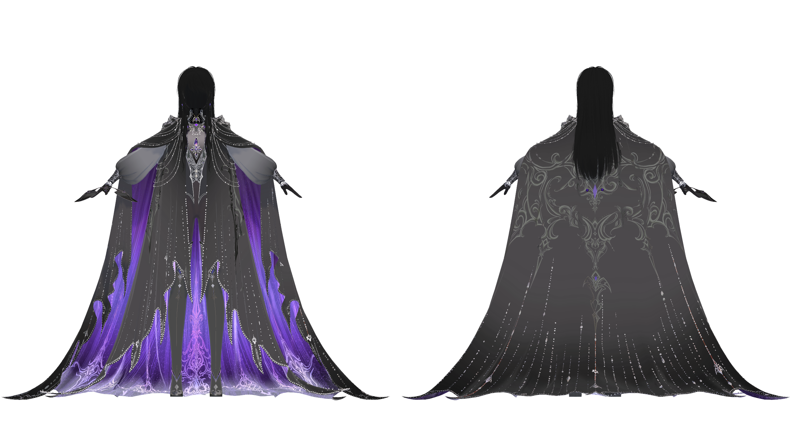 MMD: Shining Nikki - Evernight Servant Outfit DL by Morning