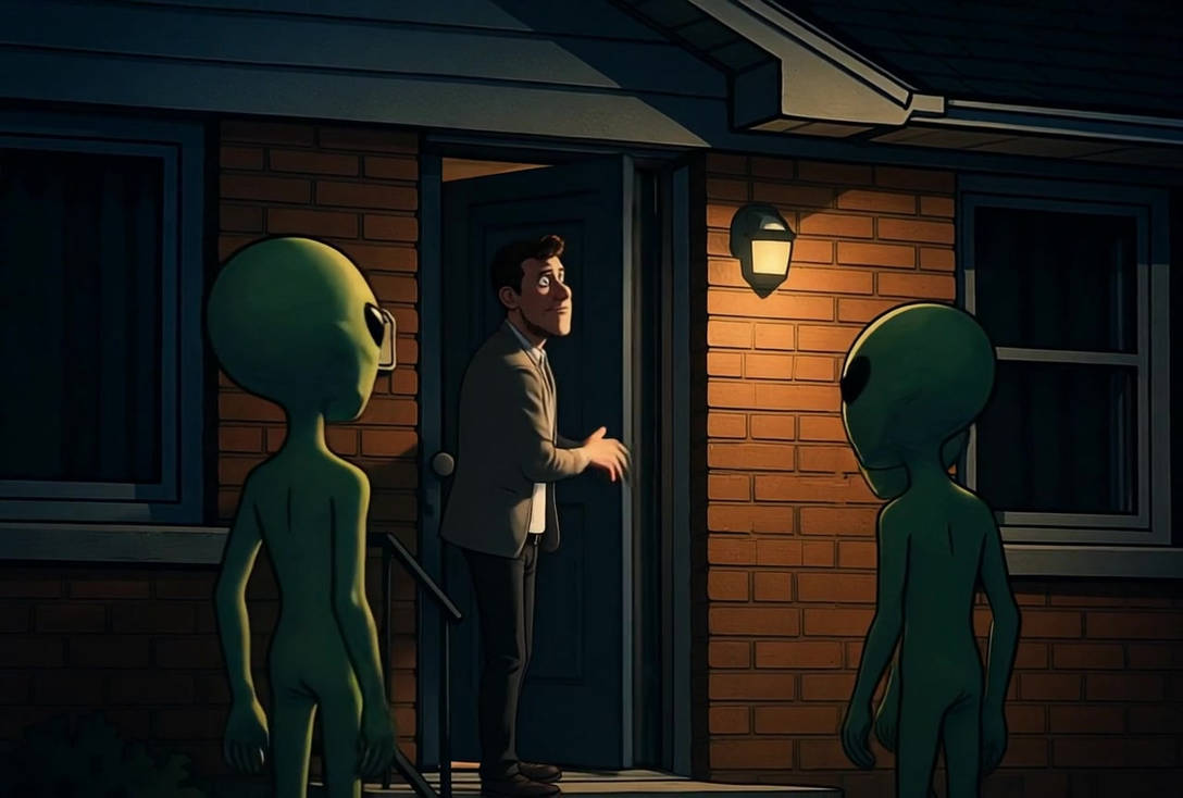 Late Nite Visitors at My House by Rdj73 on DeviantArt