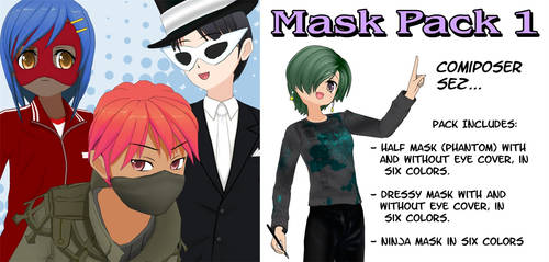 Mask Pack 1 for ComiPo