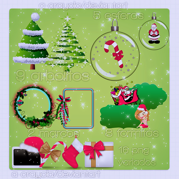 Pack Navidad png