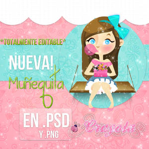 Doll ''Pinky'' .PSD