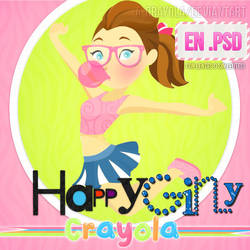 ''Happy Girly'' .PSD