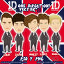 One Direction Vector .psd y .png