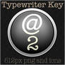 Typewriter Key icons