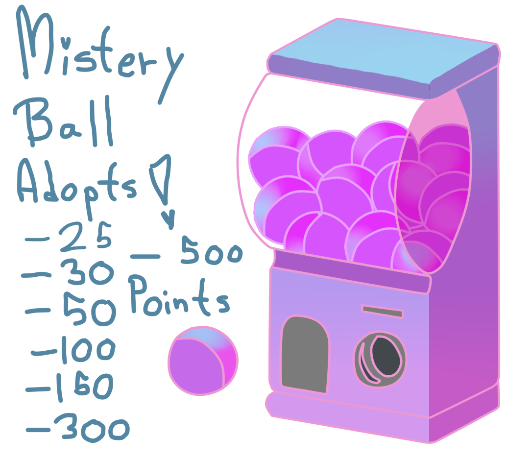 Mistery Ball Adopts! by Shina-X