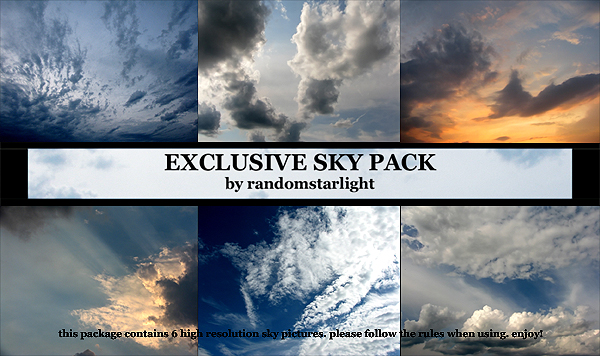 Exclusive sky pack