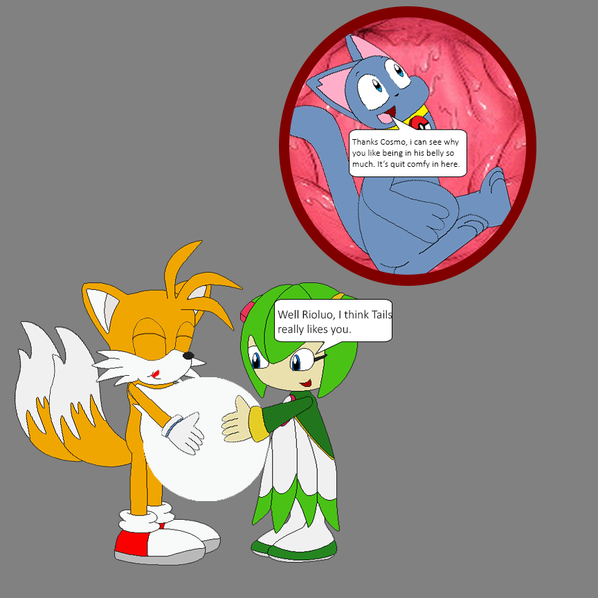 Tails cat snack by Eladermoon on DeviantArt
