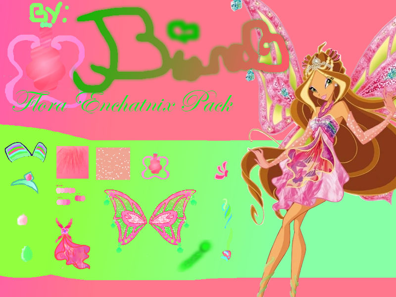 Flora Enchantix Pack ~ by biancakisekae on DeviantArt