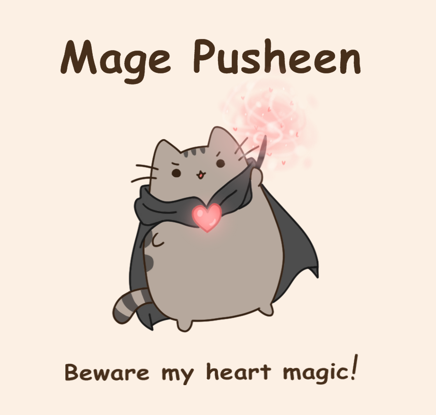 Mage Pusheen