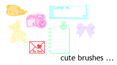 cute brushes