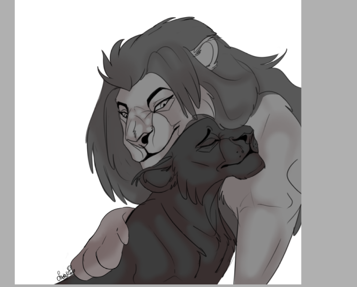 Love LION lineart by Kenlilion on DeviantArt