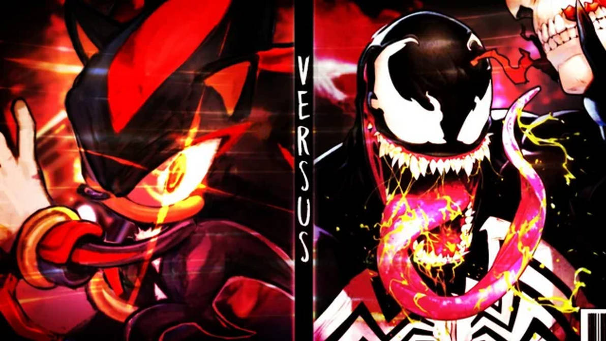 Shadows In Black | Shadow The Hedgehog VS Venom by DarkFangamer234 on ...