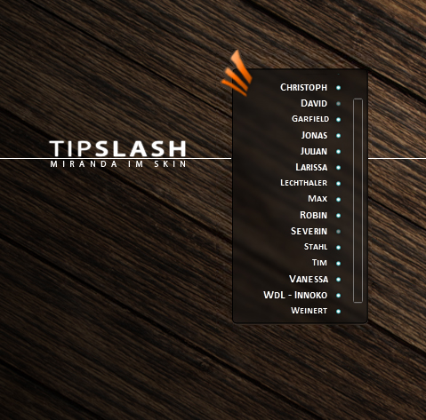 Tipslash Skin