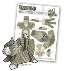 Papercraft Kitty - Mongo