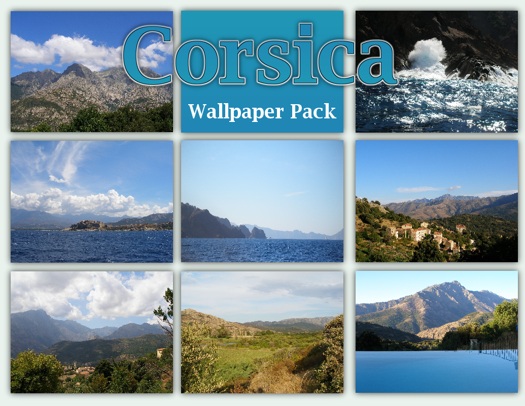 Corsica Wallpaper Pack