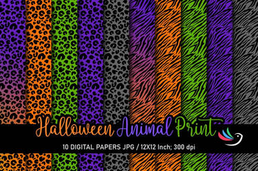 Halloween Animal Print