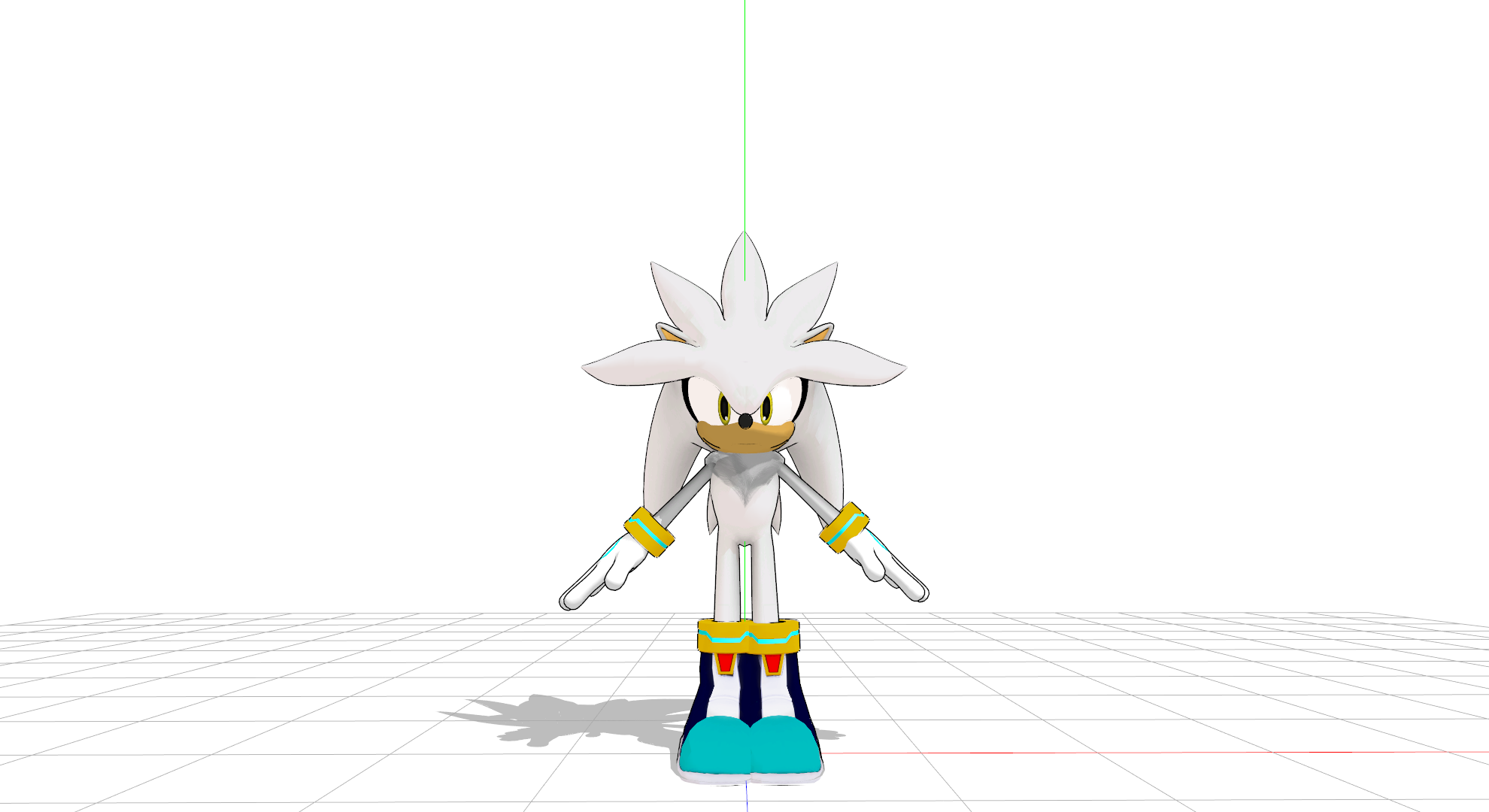 (MMD):JK Silver The Hedgehog FIX!!!!!!!!!!