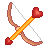 Cupid's Bow and Arrow .:FREE:. by gelatineuse