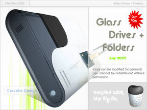 Glass Drives + Folders