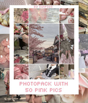 PINK PHOTOPACK BY @SUNPSDS