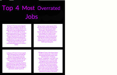 Top 4 Most Overrated Jobs