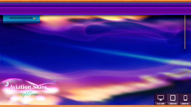 Aviation Skies - Night Time - S.00.R.006a