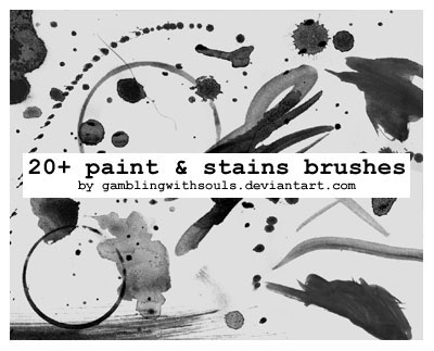 20+ Paint And Stains Brushes