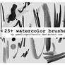 25+ Watercolor Brushes