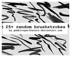 25+ Random Brushstrokes