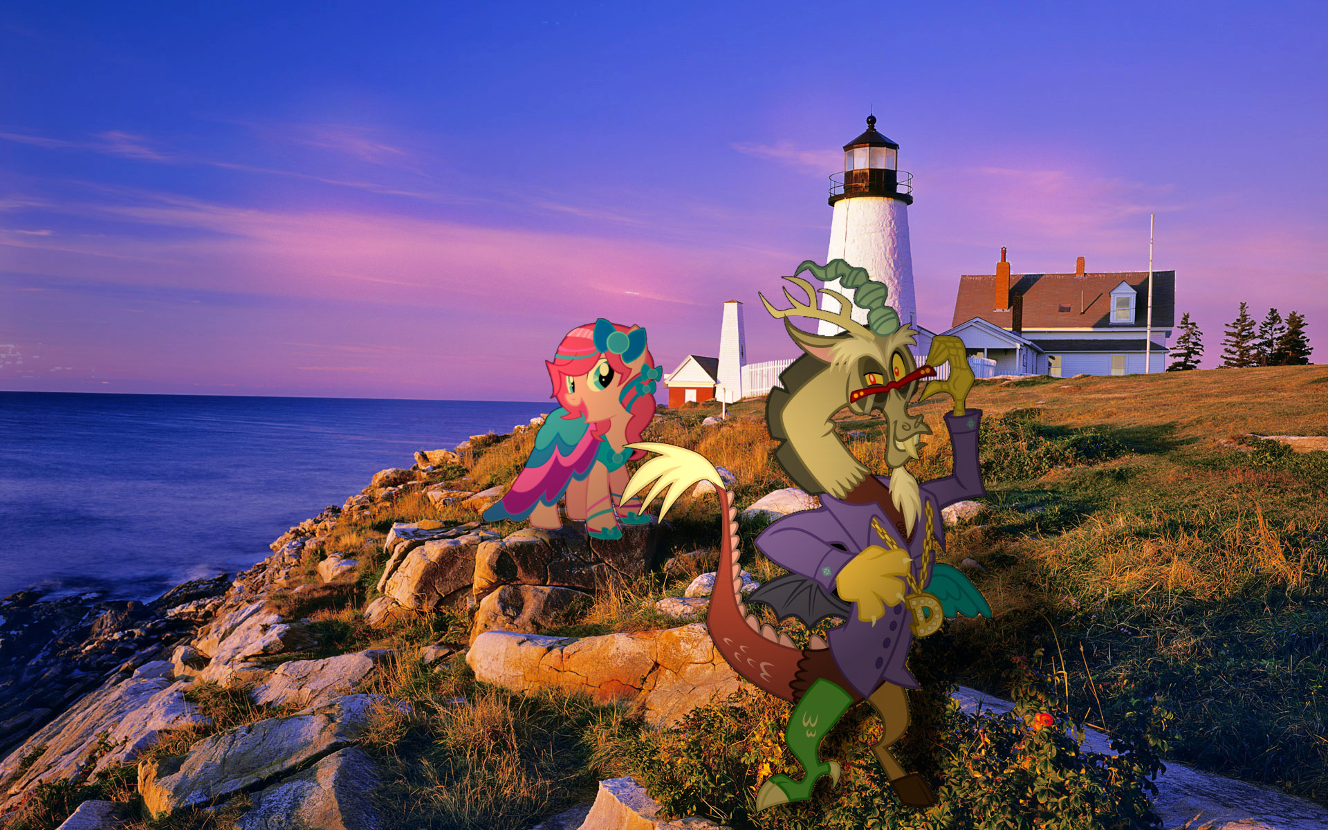 House by the light house by Golden-Freddy-1337 on DeviantArt