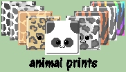 Free Icon Batch -- Animal Prints