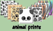 Free Icon Batch -- Animal Prints