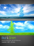 Blue and Green